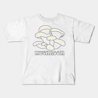 Groovy mushroom - vintage 70 style Kids T-Shirt